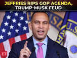 Image for 'Trump wouldn't have been US Prez…': Jeffries on Trump-Musk feud